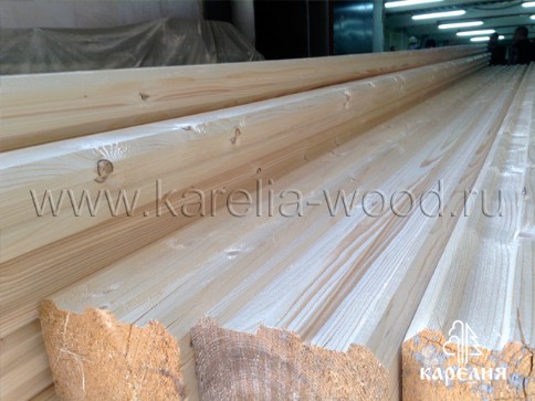 профилированный брус от производителя
