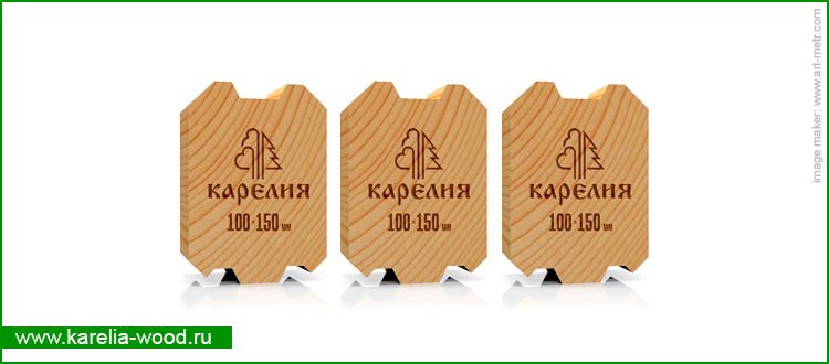 брус профилированный 100х150 мм